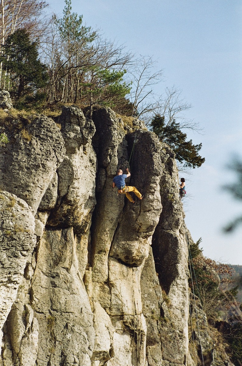 Frankenjuraの岩壁、撮影:Markus Spiske