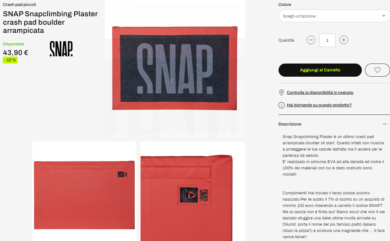 2024年のヒント画像(イタリア語):Snap Plaster