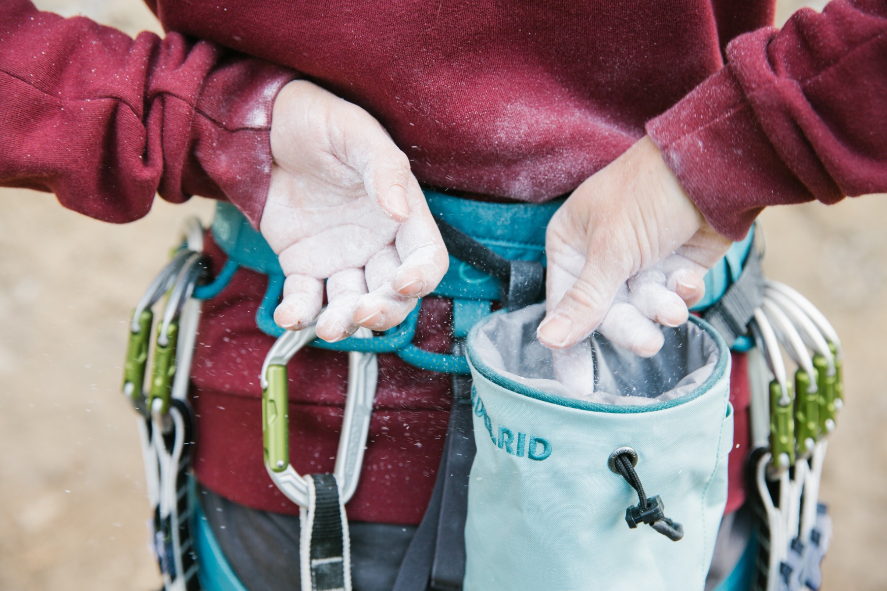 Edelrid Mediencenterのクライミング写真
