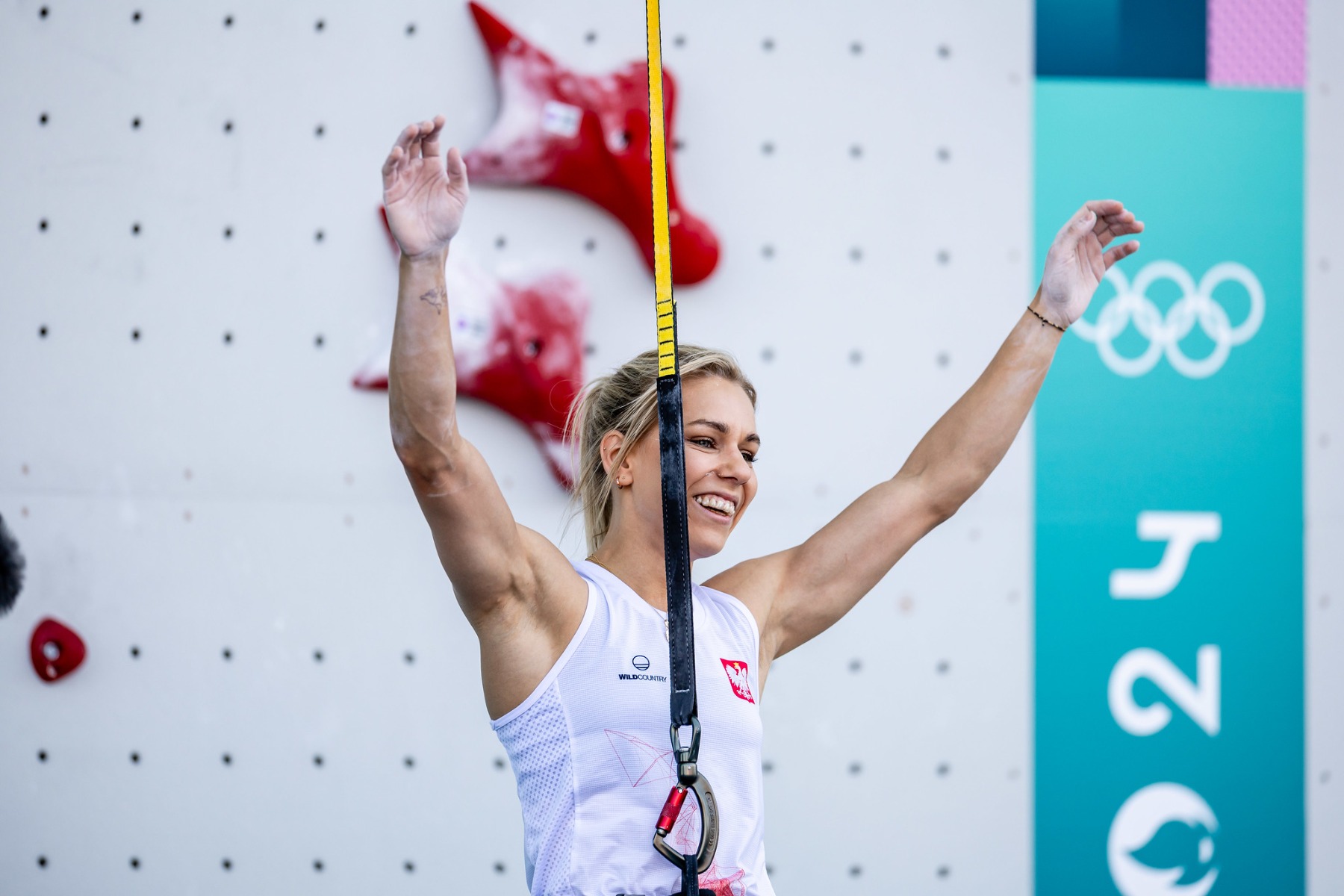 パリ2024のスピード競技に出場するAleksandra Miroslaw