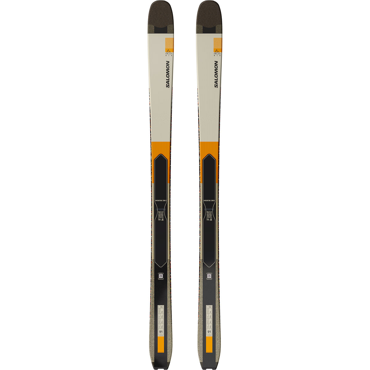 Salomon MTN 91 Carbon 山スキー | Oliunìd