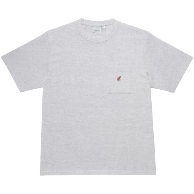 Gramicci One Point Tee Pigment Dyed メンズTシャツ