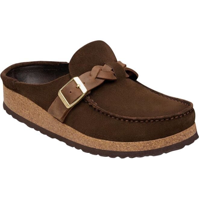 Birkenstock Buckley Braided Suede Leather レディースサンダル