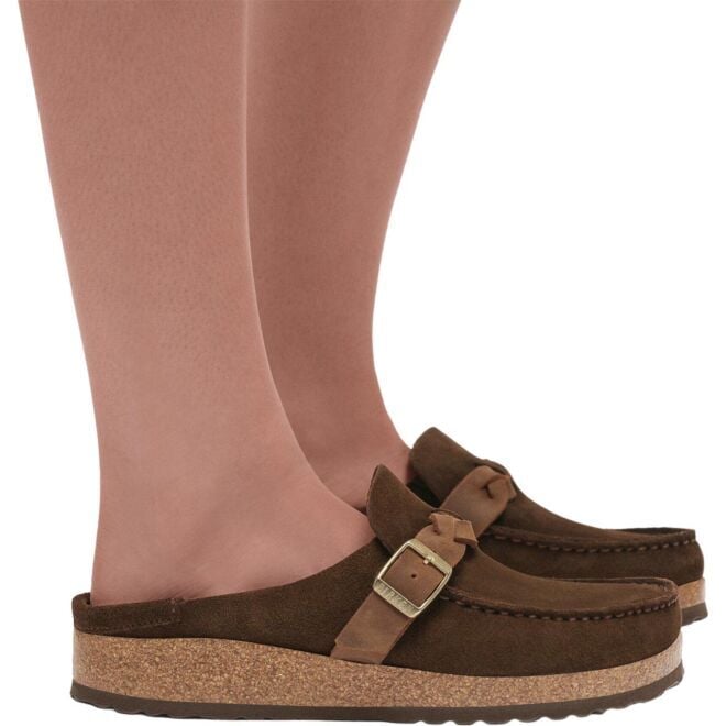 Birkenstock Buckley Braided Suede Leather レディースサンダル