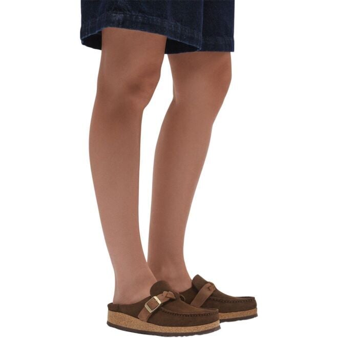 Birkenstock Buckley Braided Suede Leather レディースサンダル