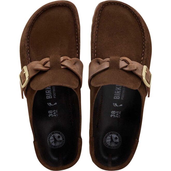 Birkenstock Buckley Braided Suede Leather レディースサンダル