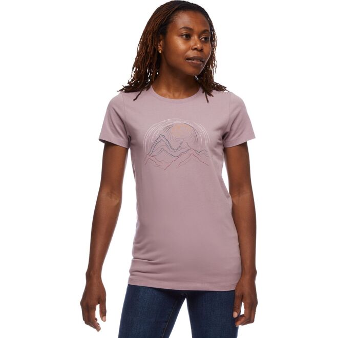 BD Black Diamond W's Summit Scribble Tee レディース Tシャツ