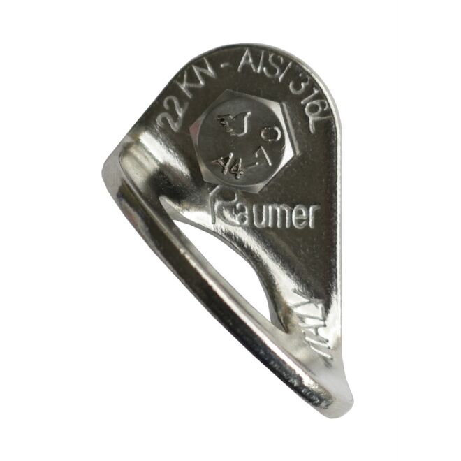 Raumer Placchetta inox Minox 直径8 mm M8x16mm 六角ボルト付き