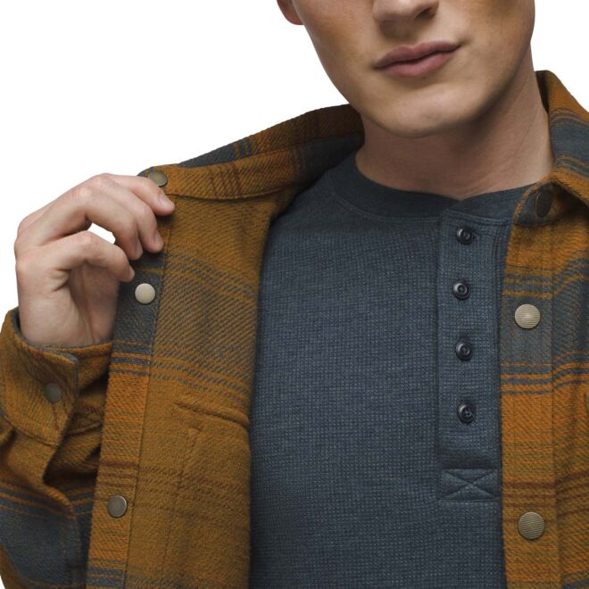 Prana Happy Camp Flannel メンズジャケット