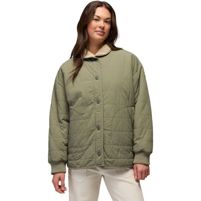 Prana Encinitas リバーシブルコート レディース パイル