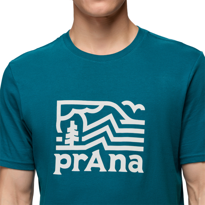 Prana Peak Path SS Tee メンズTシャツ