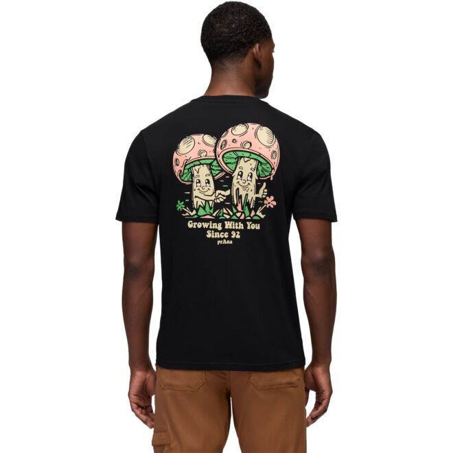 Prana PrAna Dirt Works Short Sleeve Tee Standard Fit maglietta uomo