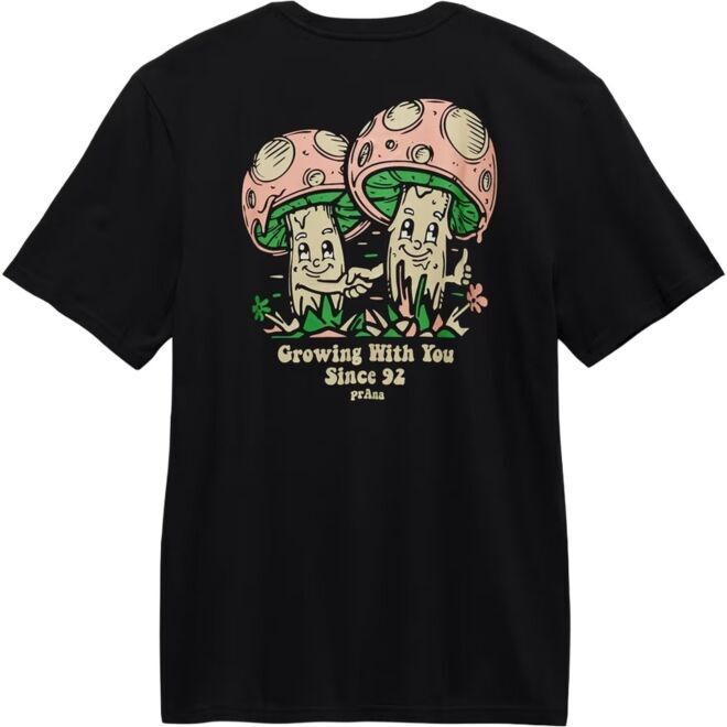 Prana PrAna Dirt Works Short Sleeve Tee Standard Fit maglietta uomo