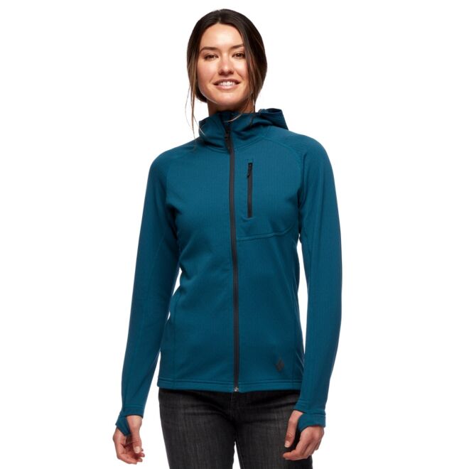 BD Black Diamond W Coefficient Fleece Hoody Women テクニカルフリースジャケット レディース