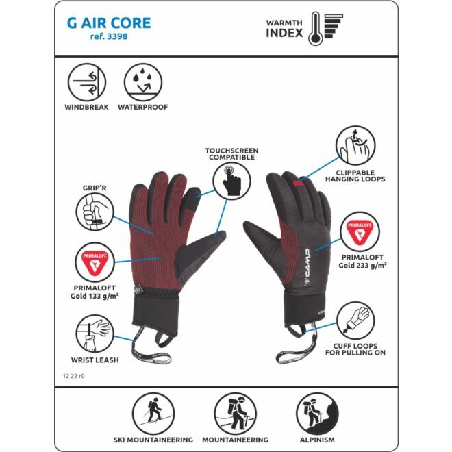 CAMP G Air Core アルパイングローブ