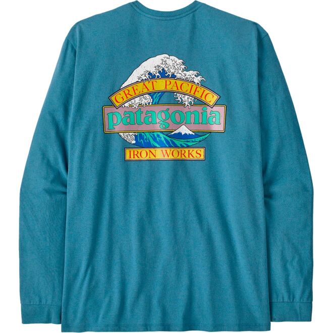Patagonia M's L/S Great Waves Responsibili-Tee メンズ長袖Tシャツ