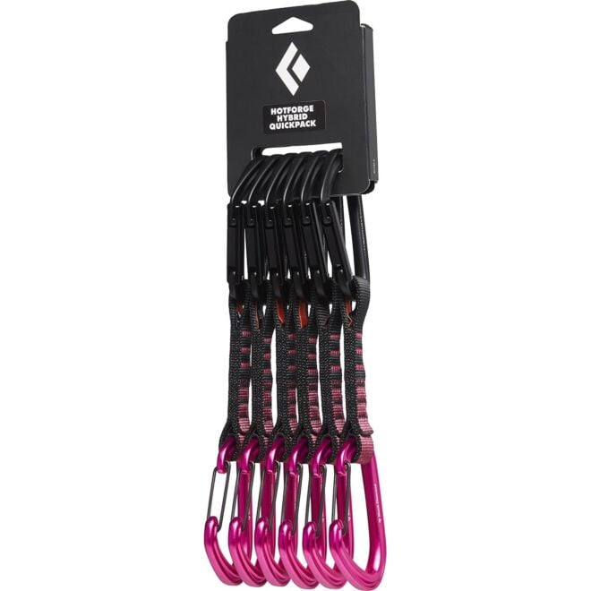 BD Black Diamond Hotforge Hybrid QuickPack 6 Pack クライミング用カラビナ
