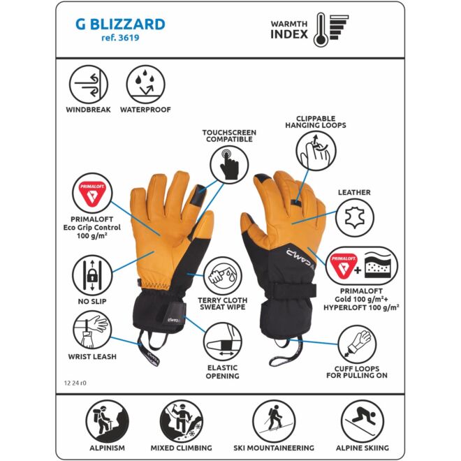 CAMP G Blizzard アルパイングローブ