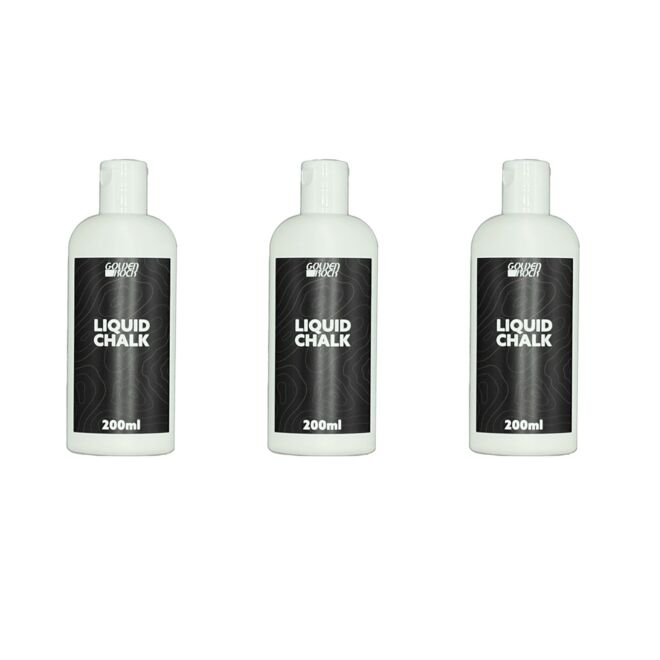 Golden Rock Liquid Chalk 液体マグネサイト 200 ml 3パック