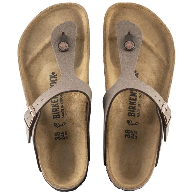 Birkenstock Gizeh Birko-Flor Nubuk ビーチサンダル