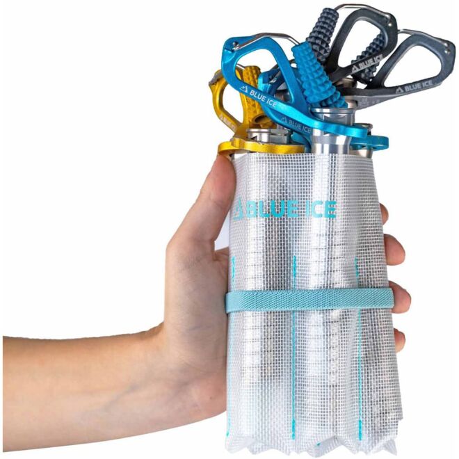 Blue Ice Roll-Up Ice Screw Holder アイススクリューホルダー