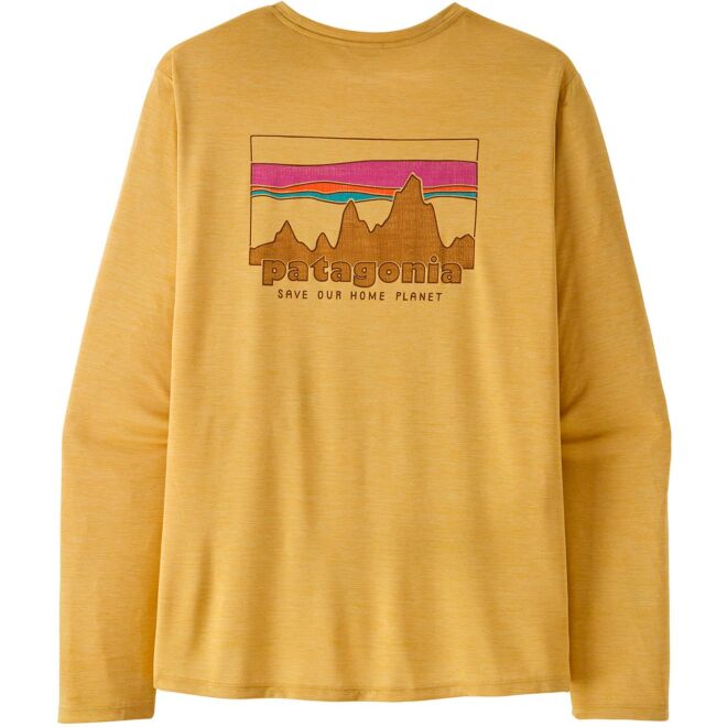 Patagonia M's L/S Cap Cool Daily Shirt - '73 Skyline メンズ長袖シャツ