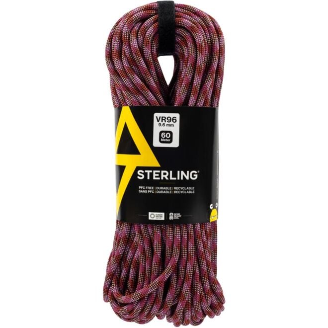 Sterling VR 96 9.6 mm Purple Flash クライミングロープ