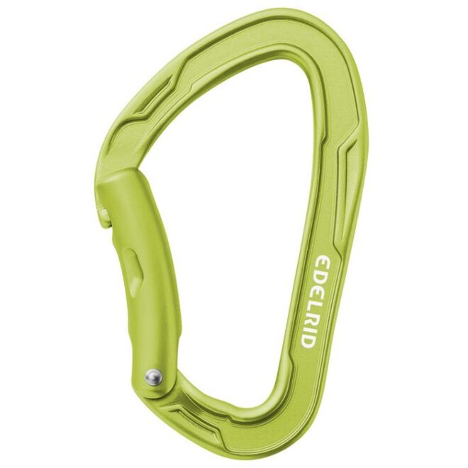 Edelrid Mission Bent クライミングカラビナ カーブレバー
