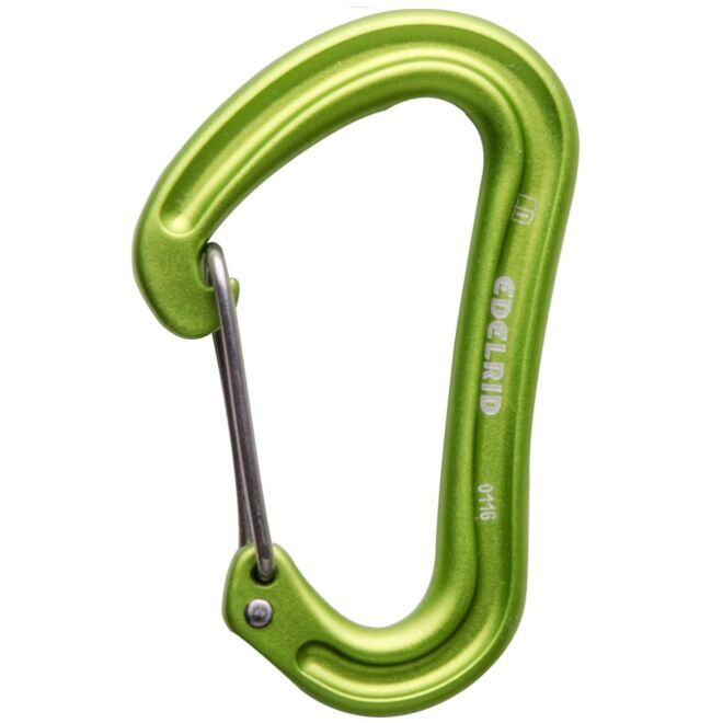 Edelrid Nineteen G II クライミング用カラビナ フィンガーレバー付き