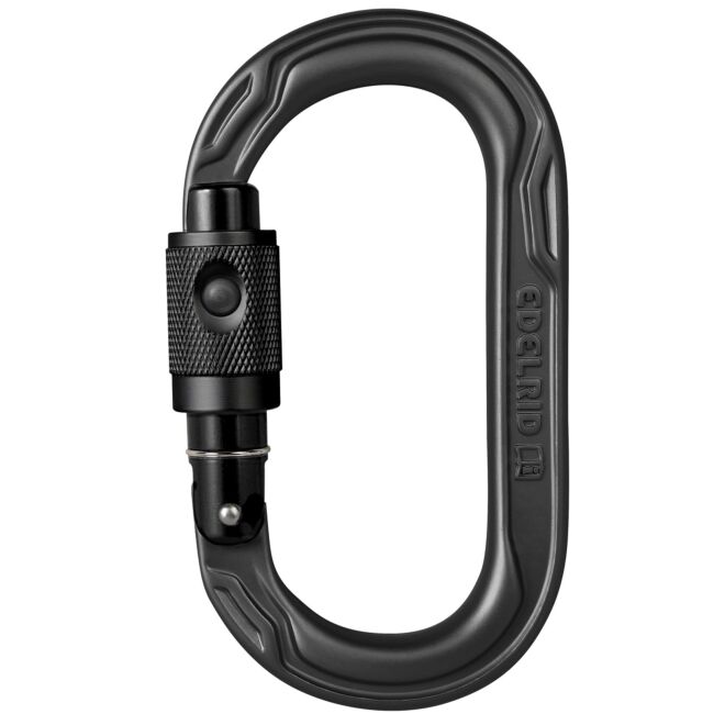 Edelrid Oval Power 2500 Permalock カラビナ付きクライミング