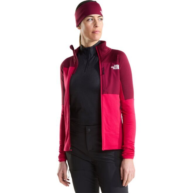 The North Face W Polartec Powergrid Stormgap Jacket テクニカルフリース レディース