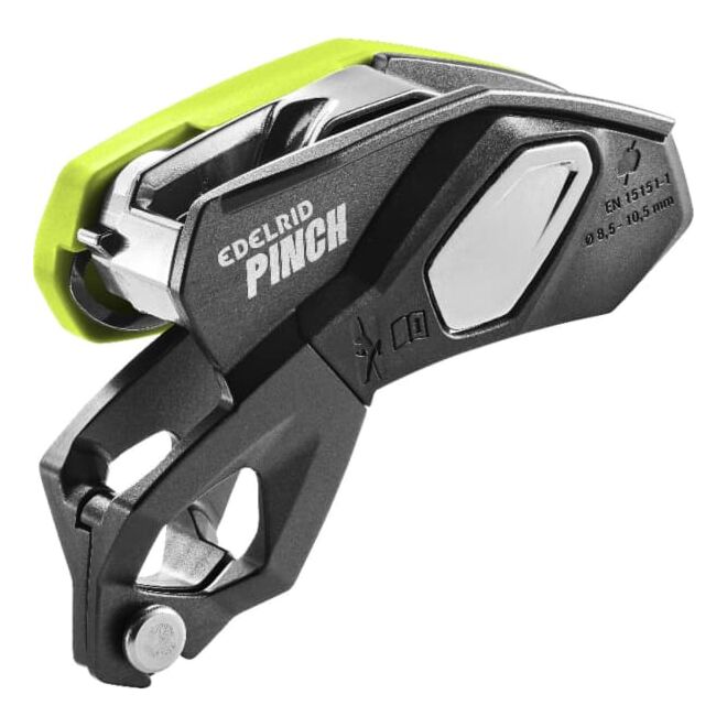 Edelrid Pinch アシストブレーキ付きクライミングビレイデバイス