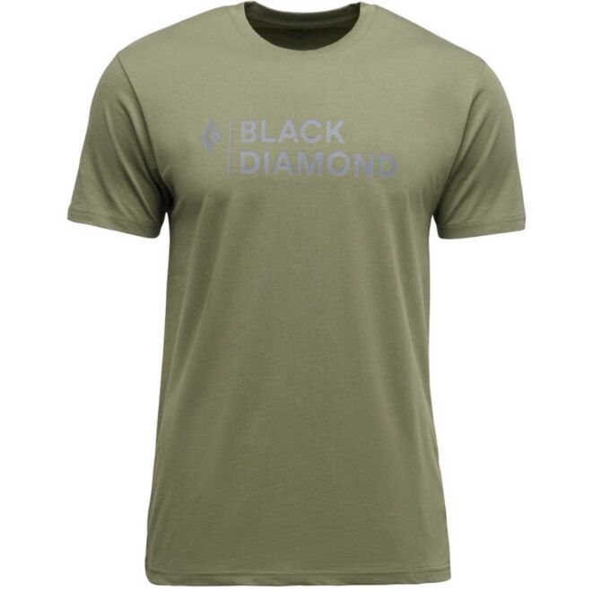 Black Diamond Mini Stacked メンズ Tシャツ