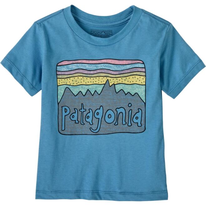 Patagonia Baby Fitz Roy Skies 子供用Tシャツ