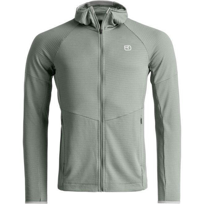 Ortovox Fleece Light Grid Hoody M 男性用テクニカルフリースジャケット