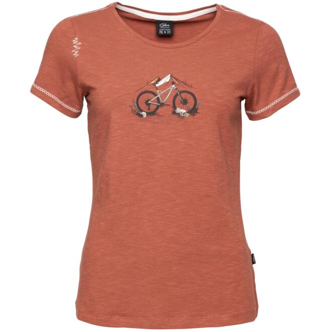 Chillaz Gandia Mountainbike Flowers レディース Tシャツ