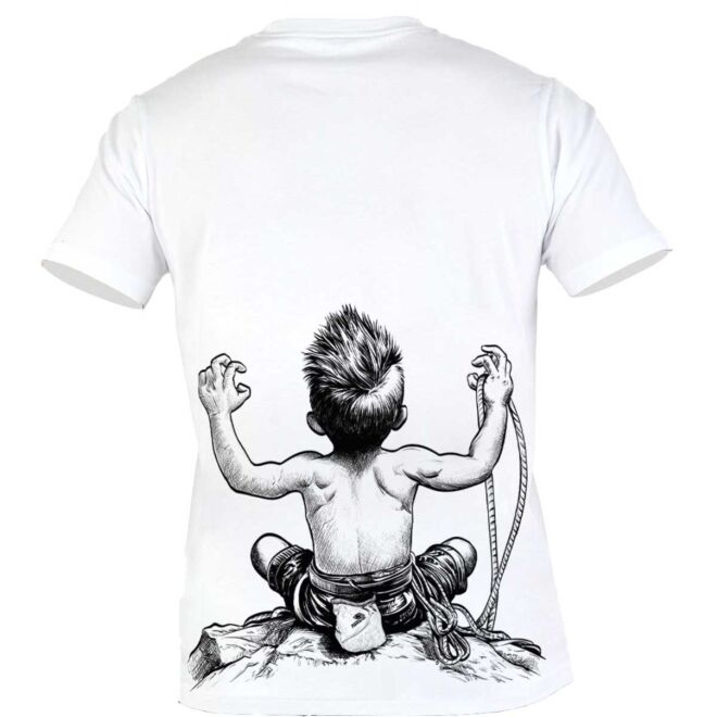 Nograd Born To Climb メンズTシャツ
