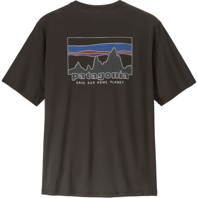 Patagonia M's Cap Cool Daily Shirt - '73 Skyline メンズTシャツ
