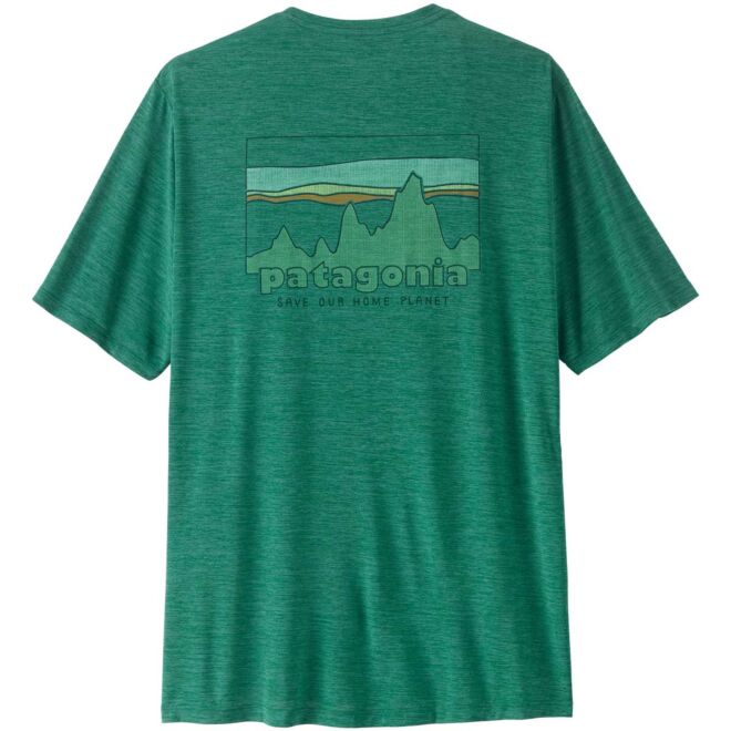 Patagonia M's Cap Cool Daily Shirt - '73 Skyline メンズTシャツ