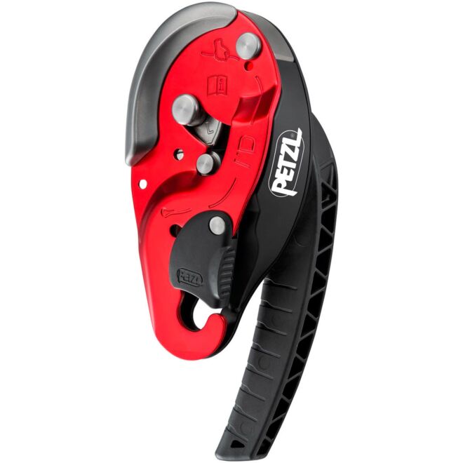 Petzl I'D L 自動ブレーキ付き救助用 descender パニック防止機能