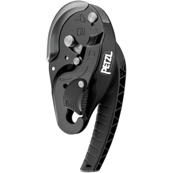 Petzl I'D L 自動ブレーキ付き救助用 descender パニック防止機能
