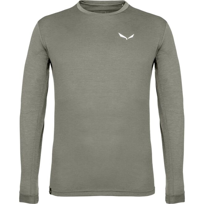 SALEWA Puez Melange Dry M L/S Tee メンズ長袖シャツ
