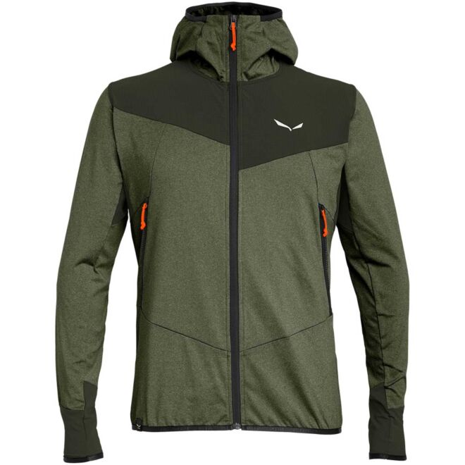 SALEWA Agner Hybrid Pl/Dst M Fz Hdy テクニカルフリース メンズ