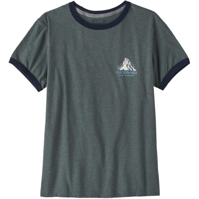 Patagonia W's Chouinard Crest Ringer Responsibili-Tee レディース Tシャツ