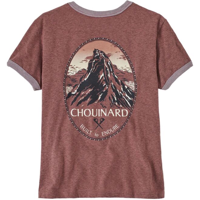 Patagonia W's Chouinard Crest Ringer Responsibili-Tee レディース Tシャツ