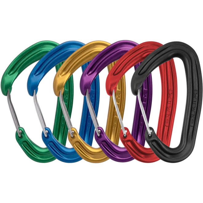 DMM Alpha Wire Colour 6 Pack セット クライミング カラビナ