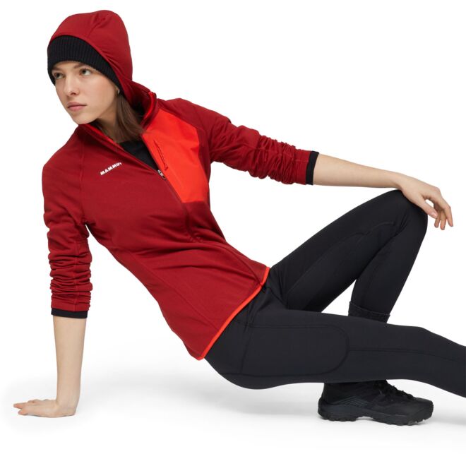 Mammut Aenergy Light ML Hooded Jacket women's technical fleece
