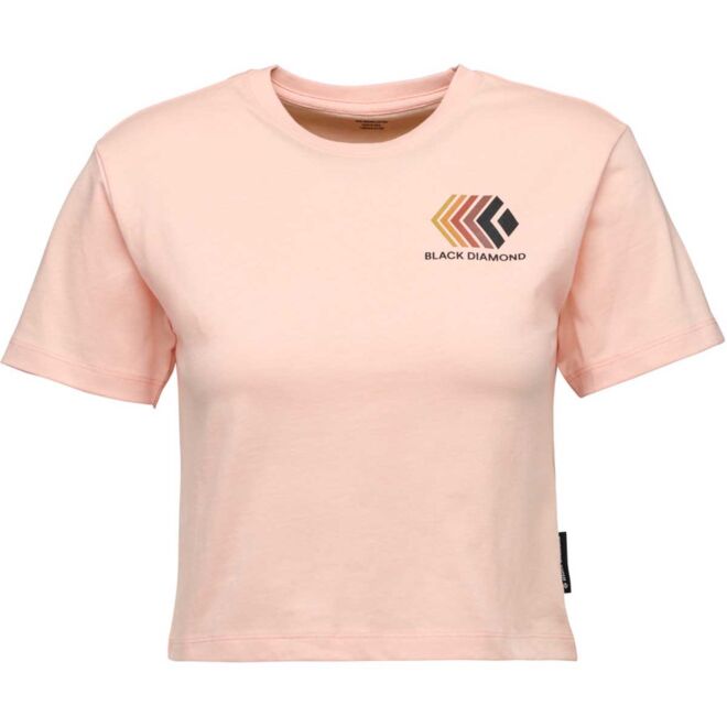 BD Black Diamond W Diamond Crop レディース Tシャツ