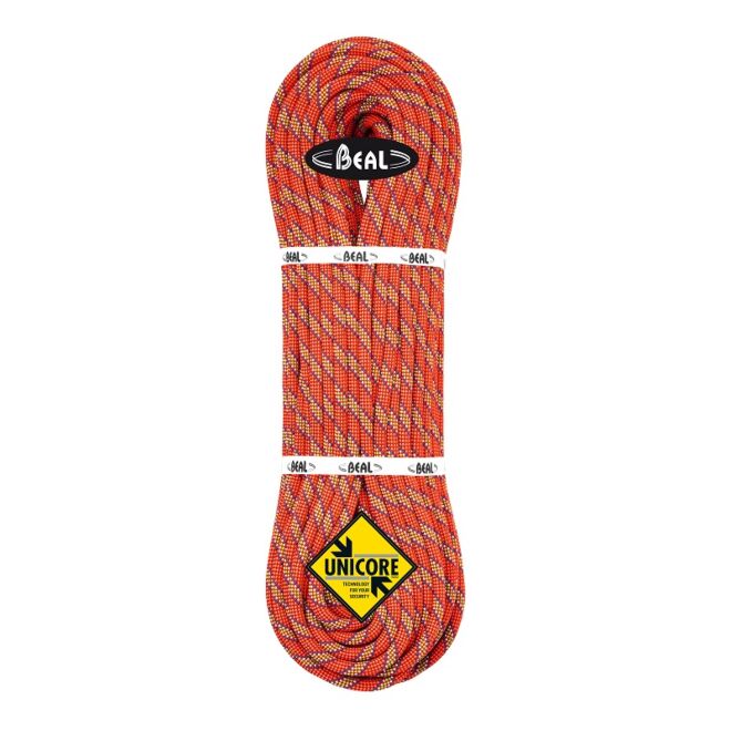 Beal Tiger 10 mm Unicore Golden Dry クライミングロープ