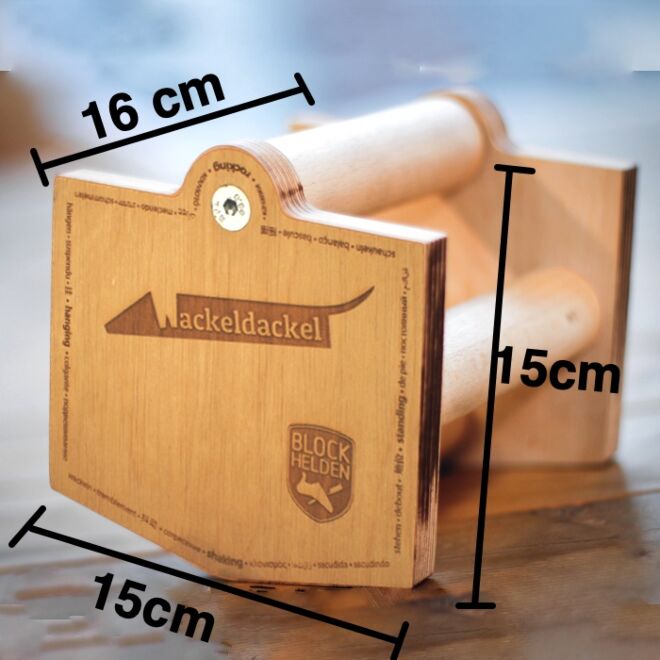 Block Helden Wackeldackel プッシュアップ用パラレッツ